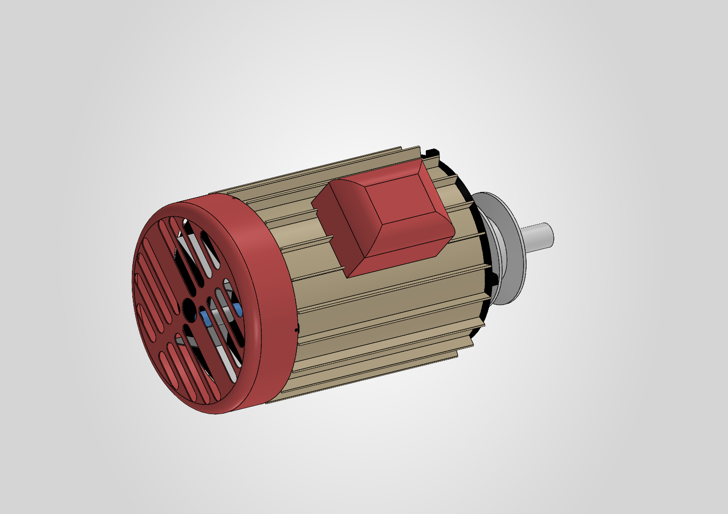 Base plate CAD model